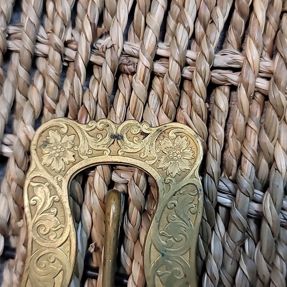 Victorian vintage belt buckle - Picture 2 of 3